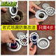 Qiuci old-fashioned floor drain anti-odor renovation old house bathroom sewer insect-proof round 304 stainless steel 40 pipe 9214 304 diameter 14cm24 dry and wet areas single use 4