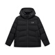 Xtep store same style down jacket men's winter new thickened warm hooded top jacket 976429190172 True Black XL