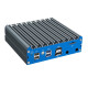 Bicontrol G48 N5105 multi-network quad-core soft-routed embedded industrial computer IoT host X86 development board bare system 4G communication SIM card slot n6210 8G memory + 256G solid state G48 blue panel-N6415 quad network 226
