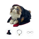 Elephant Robotics Elephant Robot Mita Cat Simulation Cat Machine de peluche Doll Enfants Girls Anniversaire Gift Smart Machine Persian Cat Persan Version reconnue