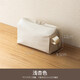 Lazy corner makeup bag skin care products lipstick bag toiletry bag travel portable large capacity business trip waterproof storage bag light apricot color