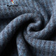 
Woodpecker (TUCANO) cardigan men's thick pure wool men's sweater winter middle-aged and young people loose solid color round neck pullover knitted base shirt G15905m camel M (165)