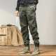 Pantalones de trabajo de trabajo de trabajo de Kefan Ogovqr Kefan Pantalones de trabajo sueltos de mano de moda para hombres Pantalones casuales de múltiples bolsas 679 Black Summer Style 32140-150Jin [Jin equivale a 0.5 kg]