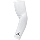 NIKE Nike basketball arm protection sun protection sleeve elbow protection forearm forearm riding sleeve cover tattoo sports protective gear White [single] AC4142-101 L/XL [Length] 42cm