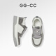 GG-CC [Phantom of Starlight] Nuevos zapatos de otoño zapatos de cuero de cuero genuino zapatos casuales para mujeres G24x9712 Gray 36