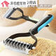 Dog hair comb, golden retriever large dog, special combing brush for knotting and thinning, cat cleaning artifact, dog shaver, upgraded model - blue large 16 teeth (long and short hair)