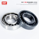 Japan KIF imported high temperature resistant bearing 300 degree full ball full bead bearing 970 kiln car low speed deep groove ball bearing precision rolling ball seal bearing 6206ZZ 6215 full white [high temperature resistance] 75*130*25