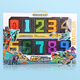 Toys de déformation numérique Oloey avec des blocs de construction de robots intégrés et intégrés pour enfants King Kong 3 Four à 6 ans Boys Nouveaux grandes taille [10 numéros] - Big Gift Box Version