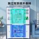 Ronshen 513 liter cross-fold four-door thin built-in refrigerator first-class energy efficiency dual system frequency conversion large capacity energy-saving frost-free national subsidy 20% BCD-513WD17FP
