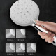 HUIDA Bathroom shower toilet bathroom package multifunctional shower shower set high-power toilet shower combination set [toilet shower set combination] 6189+5510 305mm pit distance