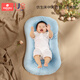 Kissbaby Miracle bed-in-bed crib newborn anti-jump bionic baby sleeping safety artifact 0-12 months 3D bean velvet-lotus root powder