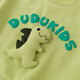 Dudu Home Children's Set Cartoon Spring and Autumn Baby Cute Two-Piece Set Casual Warm Autumn Boy Fashion Sweater Trouser Green 90cm