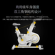 顽鹿迈金智能动感单车家用单车健身磁控静音运动减肥器材zwift游戏 MG70 黑色（G701迈金logo）