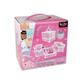 Mama und Papa Kinderkosmetik ungiftiger Set Make-up Box Toys Mädchen Performance Lidschatten Nagellack Lippenstift Geburtstagsgeschenk
