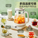 SUPOR 1.8L large-capacity health kettle tea kettle 316L stainless steel electric kettle thermal insulation flower tea kettle kettle glass panel with filter SW-18YJ38