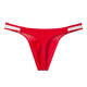 Adult Beauty Private Shipping Men's Sports Underwear Thong Cotton Underwear Men's Running Underwear Seamless M Red
