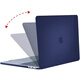 Moseso Apple Ноутбук защитный корпус MacBook Airm2 защитный корпус Pro14/16 Case Solid Color 15m3 темно-синий один случай-Air13.3 (A1466/A1369)