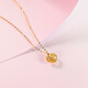 Saturday Blessing 18K Gold Necklace Women's Lottery Gold Love Necklace Women's Day Gift C067935 Yellow 18K Gold About 40+5cm