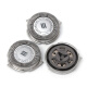 Zler Adecuado para Philips Razor Series 5000 S5366 S5266 S5166 BLADE MALLA CUBEA CUBELA DE CUBEA DEL CADENO BASE BASE CHARGO 3 Cuchillo 3 NET (Modelo genérico)