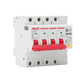Delixi leakage protection switch DZ47SLES household 4P leakage protection 380V air switch small volume circuit breaker 63A 4P
