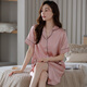 Quguo (Quguo) Campo para mujeres Summer de seda de seda de seda para mujeres de seda de seda para mujeres Falda de camisa de camisa de seda sexy de seda sexy 9902 M [recomendado 80-100 Jin [Jin equivale a 0.5 kg]]]