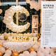 Zhihui Matrimonio Propuesta Decoración de cumpleaños interior y al aire libre Día de San Valentín Romántica Sala de estar Atmósfera de hotel Atmósfera [Luna está establecida para la vida] Ins recomendada Propuesta de matrimonio Decoración Confesión Decoración de dormitorios Comida