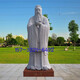 Stone Confucius statue campus sculpture customized white marble marble ancient figure statue large stone Laozi statue Sculpture 1 Dingjin