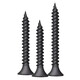 Masif dry wall screws, cross countersunk head self-tapping screws, black carbon steel wallboard nails, gypsum board nails, 3.5*30mm (1Jin Jin is equal to 0.5kg/pack)