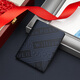 Williampolo Paul Mini kleiner Kartenbeutel Herren-echte Leder High-End-Dokumentbeutel Ultra-dünner Führerschein Lederabdeckung Herren Brieftaschen-Abdeckung Black-3% Rabatt auf