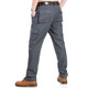 Jeep Jeep Frühling und Sommer neue Arbeit Hosen Freizeithosen Herrenhosen Elastizität Lose Großgröße Casual Multi-Pack Hosen Lange Hosen B9923 Grau Größe 34 Größe 2ft 6 Taillenkreis