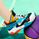 Brand broken-size children's basketball shoes for boys' shoes for 2025 spring and summer new mesh shoes thin breathable mesh shoes for youth shock-absorbing running shoes soft sole non-slip running shoes for mid-large children's sneakers for boys' sports shoes Yue Zi 33