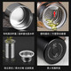 Guiren full steel thermos cup 316 stainless steel tea for men tea water separation cup for men and women household gift lettering customization Mirror light color 480ml
