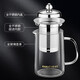 KAMJOVE teapot elegant cup Kung Fu teapot tea water separation glass teapot office tea set filter flower teapot A-01 350ml