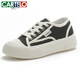 CARTELO brand casual shoes for women 2024 summer breathable canvas women's shoes versatile non-slip white shoes spring sports shoes for women beige 9923 35
