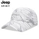 Jeep (JEEP) hat men's baseball cap thin mesh breathable peaked cap sports outdoor leisure fishing mountaineering sun hat