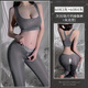 Pantalon de requins pour femmes portant une taille haute, le ventre et la hanche à la hanche 2024 Nouveaux leggings noirs Barbie Yoga Pantal
