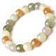 
Tiansi Natural Duobao Hetian Jade Bracelet Old-style Beads and Smoke Purple Jade Qingshui Sugar Jade Beads Scall Beads Beads Bracelet JP1047 (with certificate)