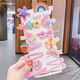 
Butterfly Girl 14-piece Set Princess Hairpin Cute Hair Card BB Clip Little Girl Cartoon Side Clip Children's Hair Jewelry Pink Starfish Rainbow--14-piece Set