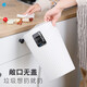 ASVEL trash can large household kitchen living room trash can bathroom creative modern light luxury kitchen trash can without cover White 6L (6218-19)