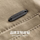 Tanzen mit der Wolf [Qualitätsbaumwolle] Casual Hosen für Männer Frühling und Sommergeschäft Pendlerhose Stretch Xinjiang Baumwolle Freizeithosen für Männer 701 Khaki 35 /88b