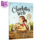 English-English Original Charlottes Web Charlottes Web Full-Color Large-Broad Edition 680L Classic Children's Literature English Roman Newbery Award Schriftart