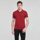 ARMANI/阿玛尼 EA 鹰标男士修身弹力短袖polo衫 8N1FB4 1JPTZ 深棕色 U6195 M