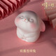 铜师傅欢喜兔一对 潮玩艺术品 生肖兔 手办 情人礼物桌面摆件工艺礼品 欢喜如意兔