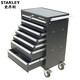 Stanley (STANLEY) drawer-type tool cart tool cabinet mobile storage cabinet auto repair workshop storage cart 7-drawer tool cart with lock 93-547-23