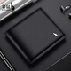 Kangaroo Herren echte Lederbrieftasche 2025 Neugeschäft lässig Cowhide Kurzer Brieftasche Einfache Jugendbrieftasche Horizontal High-End-Stil One