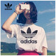 阿迪达斯 （adidas）三叶草短袖T恤女装2025夏季新款运动跑步训练休闲舒适圆领上衣套 CV9889白色 S