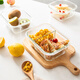 Locknlock Lock Glass Box Fresh Set Separation Bento Box con Waterware Microonda Calefacción Especial de trabajadores de oficina LLG983S602