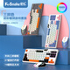 
Viper real mechanical feel game keyboard and mouse color combination high-value keyboard and mouse suit portable e-sports peripheral office desktop laptop USB wired universal [keyboard + mouse] KM870 shimmer