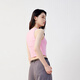 VEROMODA Vest Autumn and Winter New Solid Color Round Neck Simple Short Korean Tank Vest 3303002 Begonia Pink-C22 S 160/80A