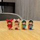 
Gelun Cute cartoon desktop character small ornaments creative office healing mini couple micro landscape decoration one-doll kitten combination